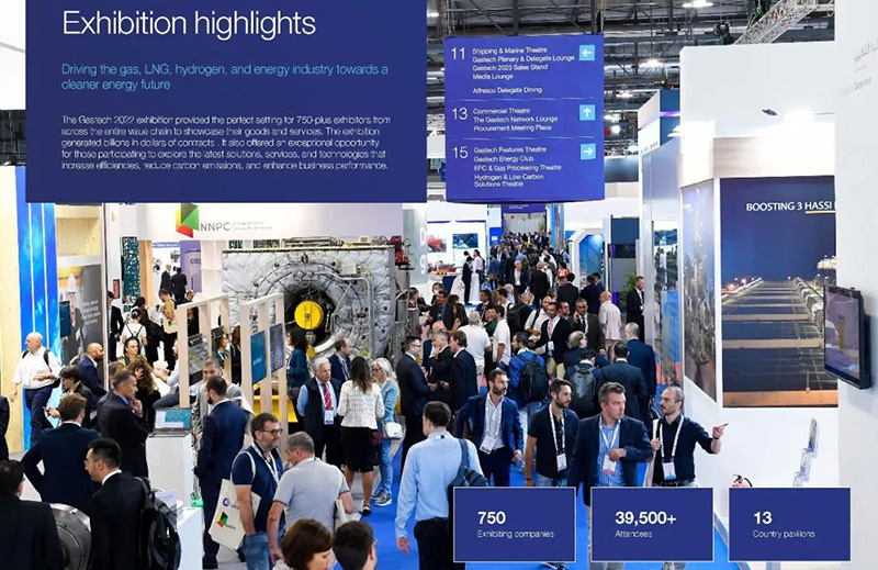 邀請函 | 2023年新加坡國際天然氣展覽會(huì)（Gastech）